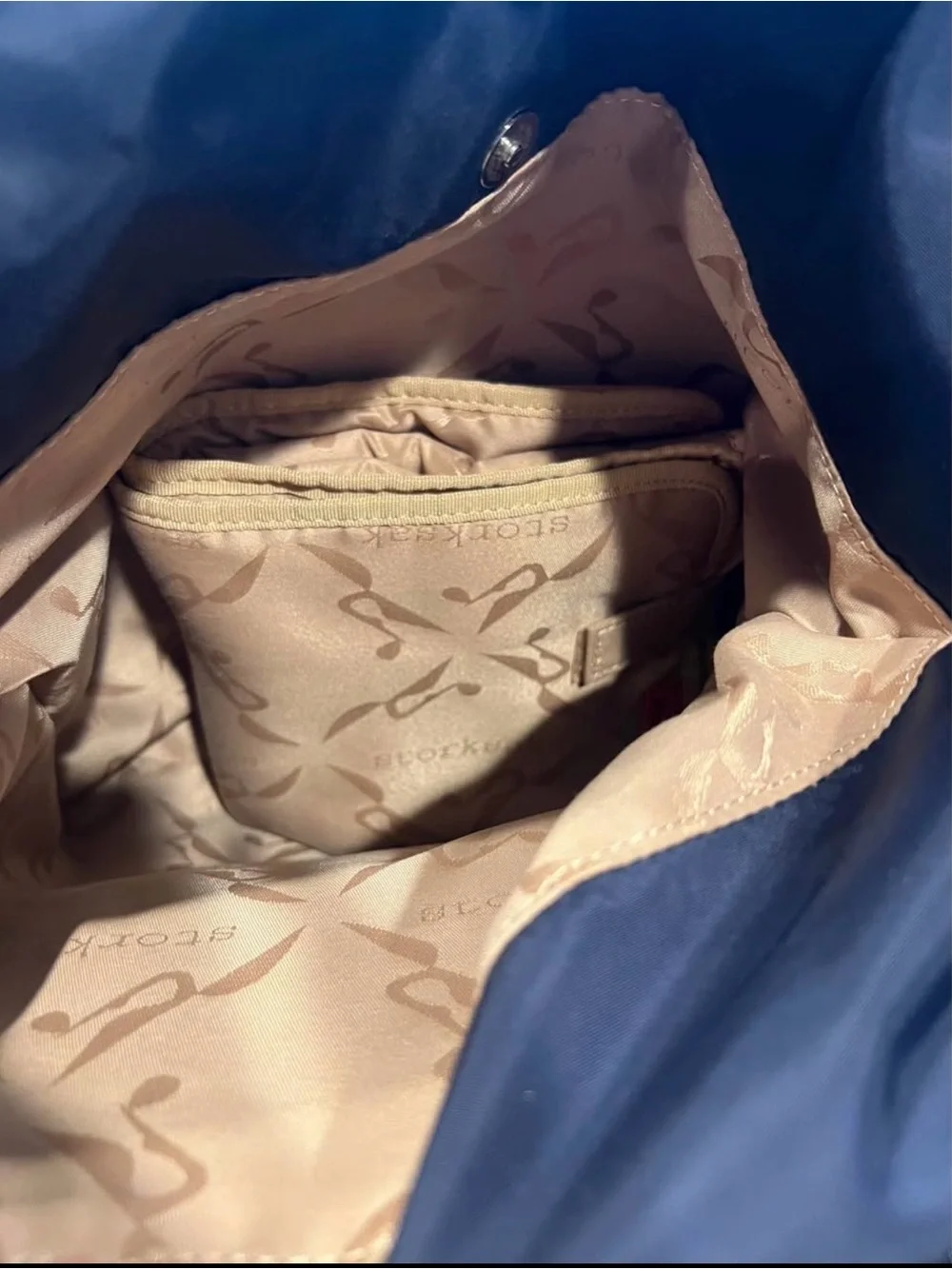 EUC British Storksak Alexa Premium Nylon Diaper Bag Retail $195 - Used Twice